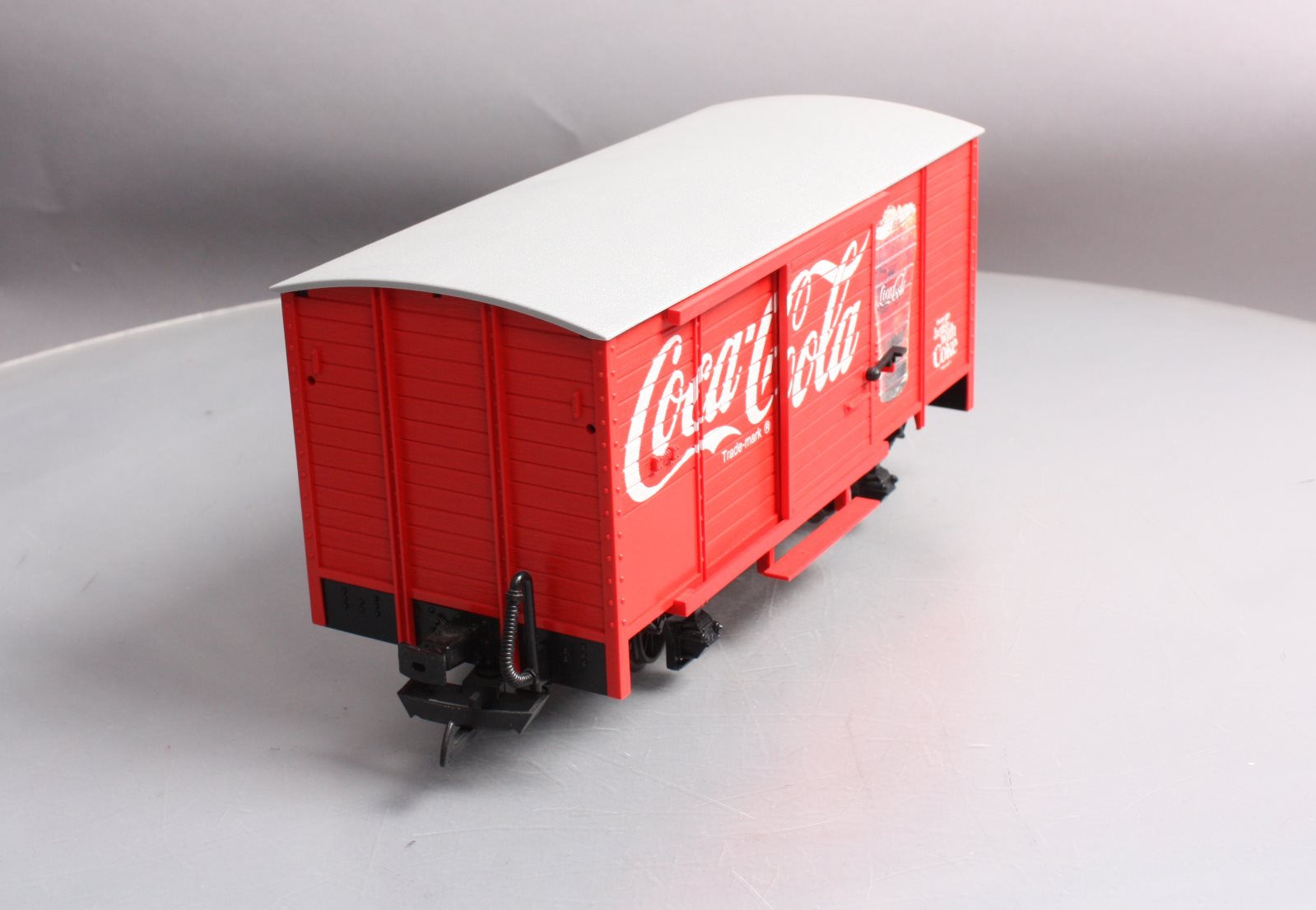 Coca-Cola 45352 G Scale Coke Brand Box Car w/Sound EX/Box