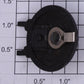 Lionel 700E-226 Black Boiler Front Door without Headlight