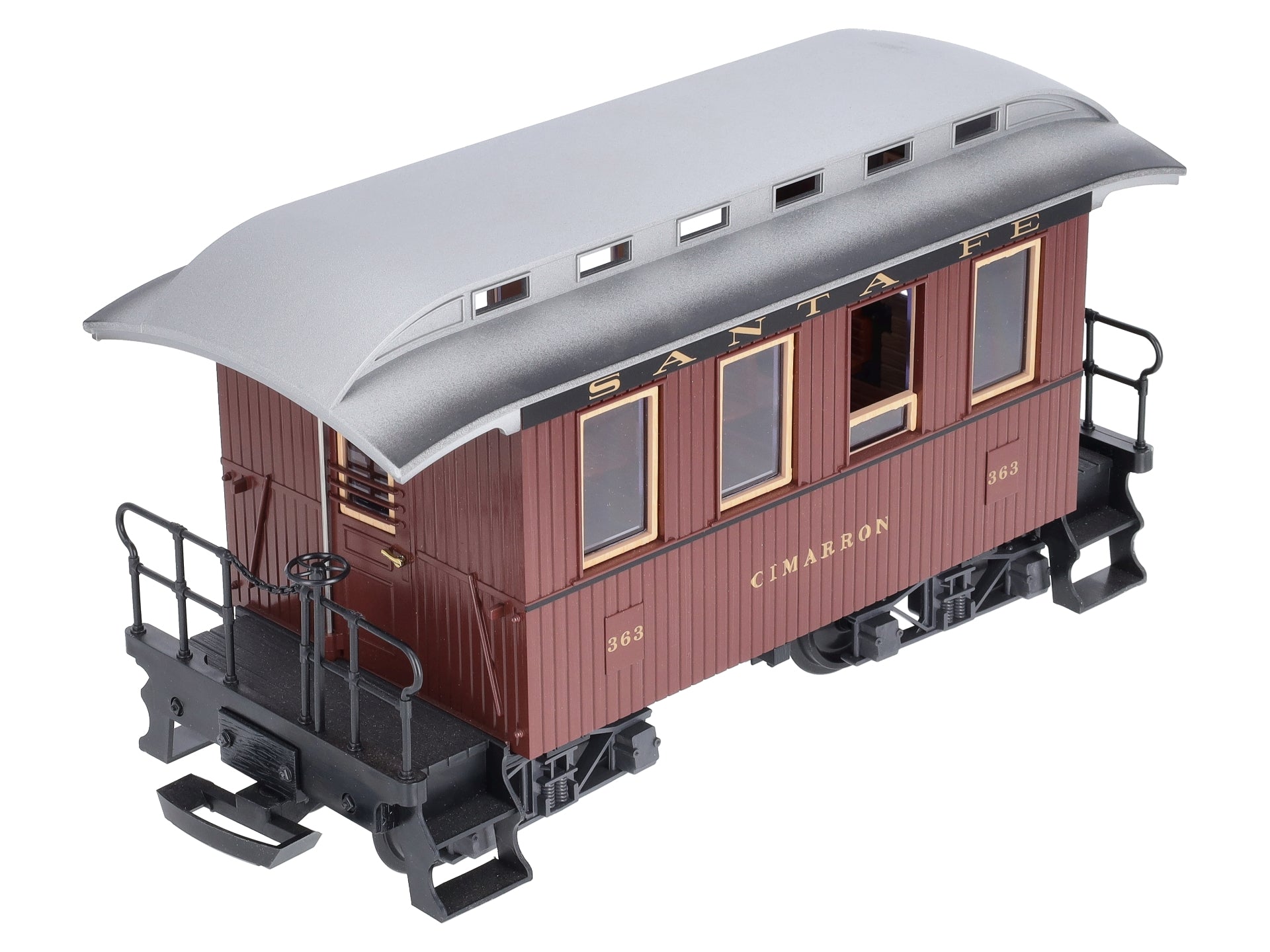 LGB 36064 Santa Fe Cimaron Passenger Car – Trainz