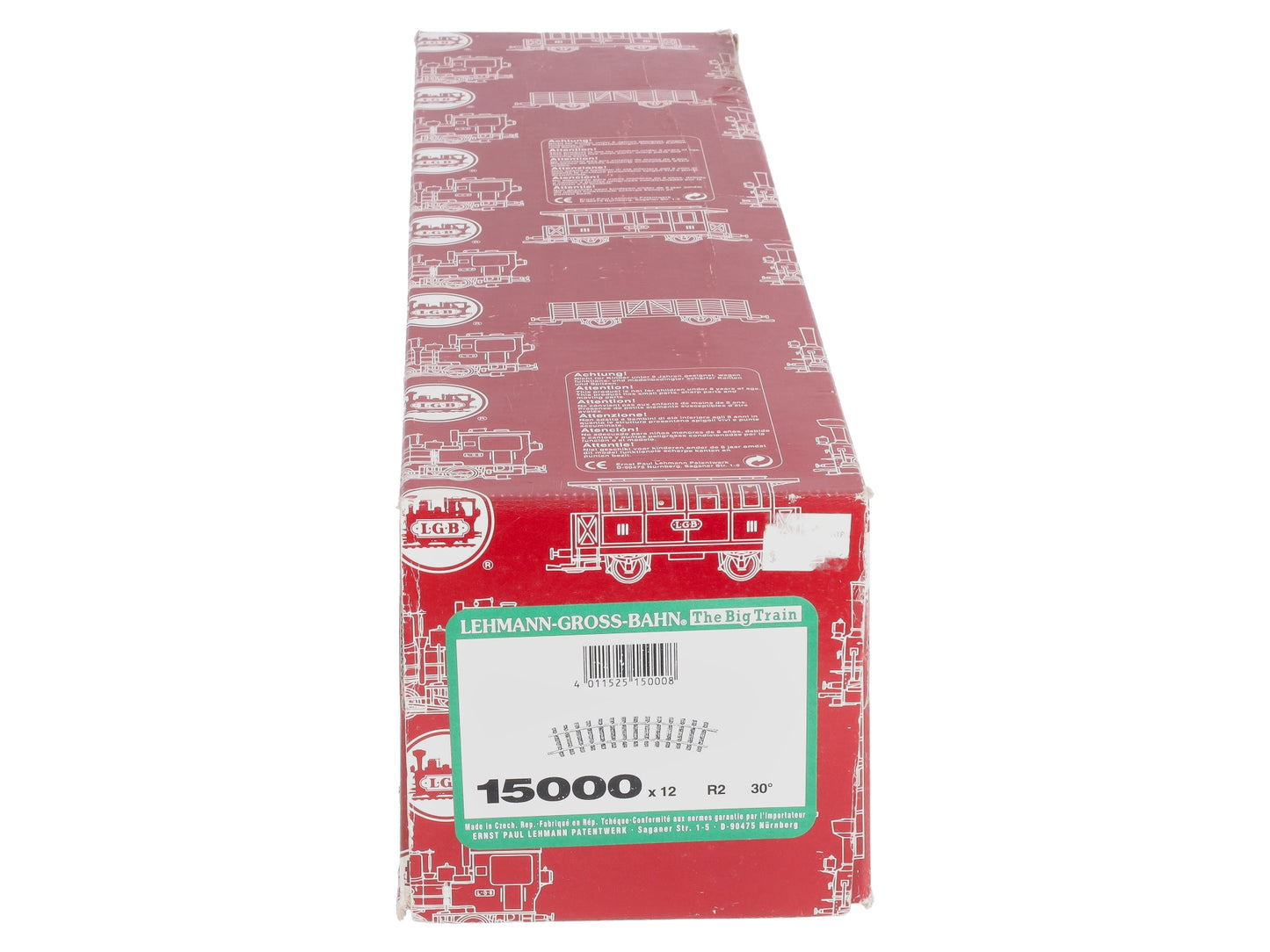 LGB 15000 G Scale Wide Radius Curved Track (Box of 12) LN/Box