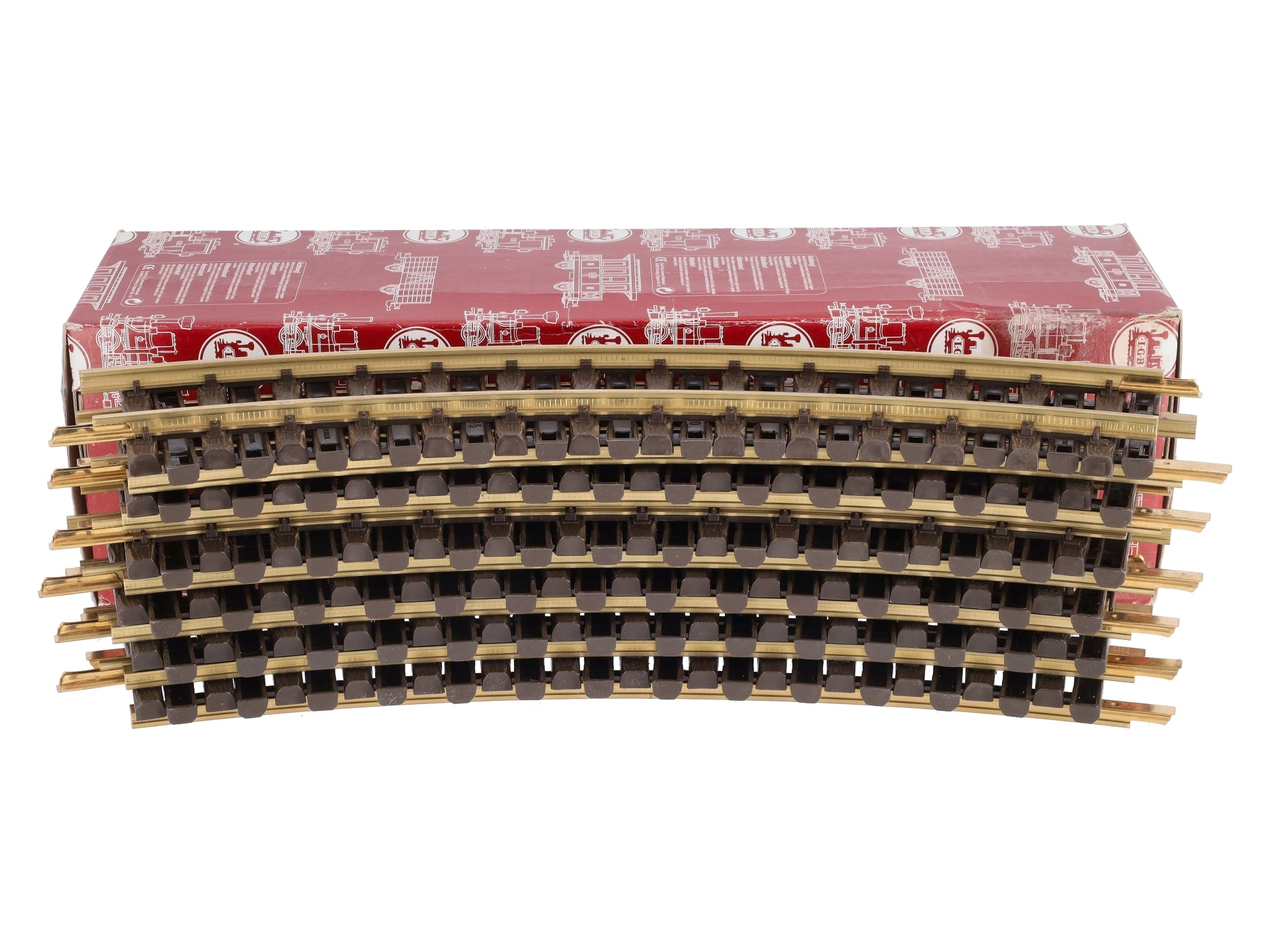 LGB 15000 G Scale Wide Radius Curved Track (Box of 12) LN/Box