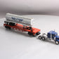 Lionel 6-52296 O Gauge Long Island Flat & Republic Aviation w/Tanker Truck NIB