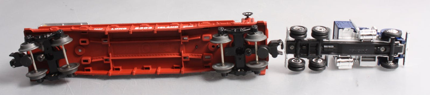 Lionel 6-52296 O Gauge Long Island Flat & Republic Aviation w/Tanker Truck NIB