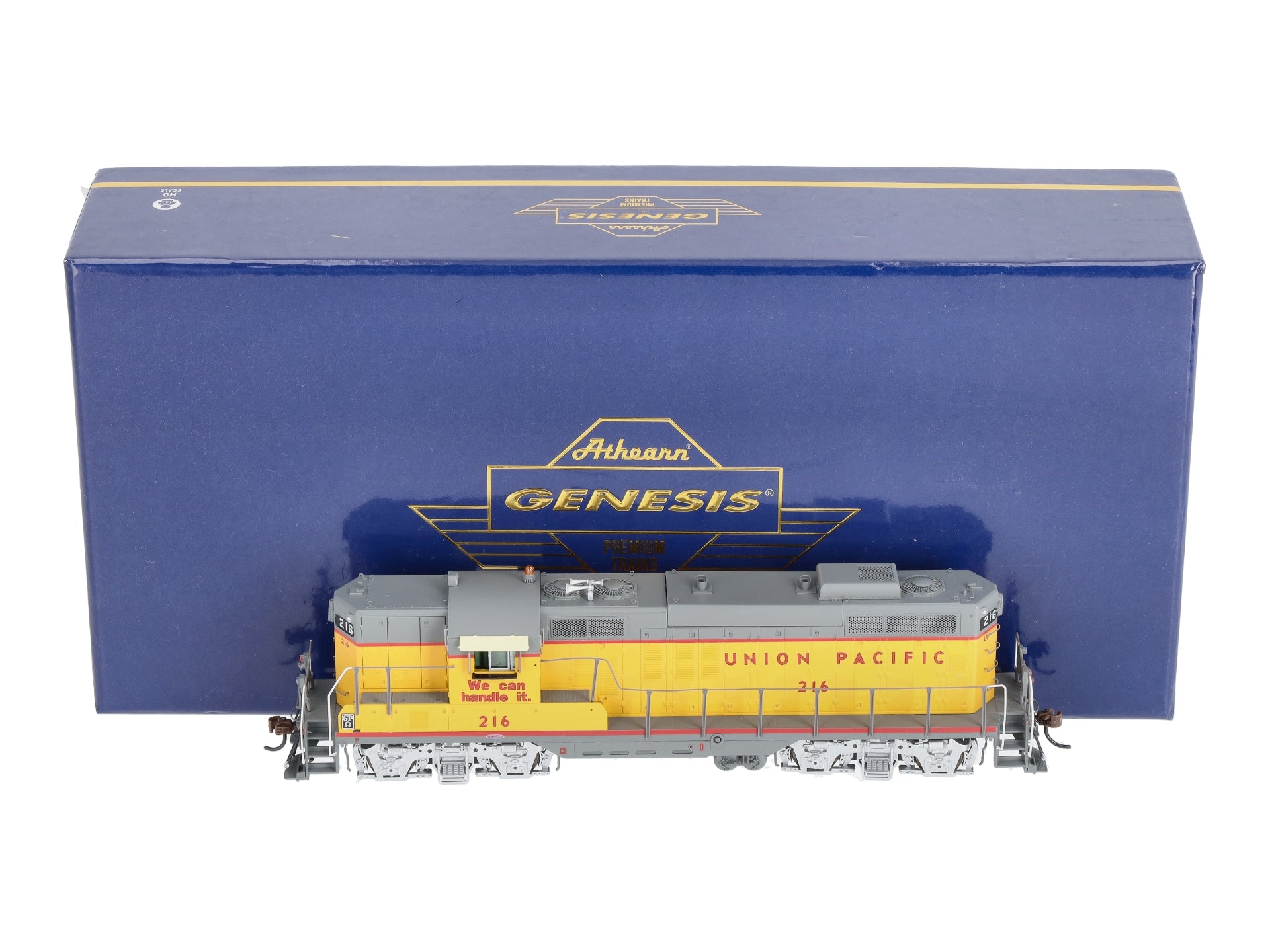 Athearn G64244 HO Union Pacific GP9 Diesel Locomotive with DCC & Sound #216
