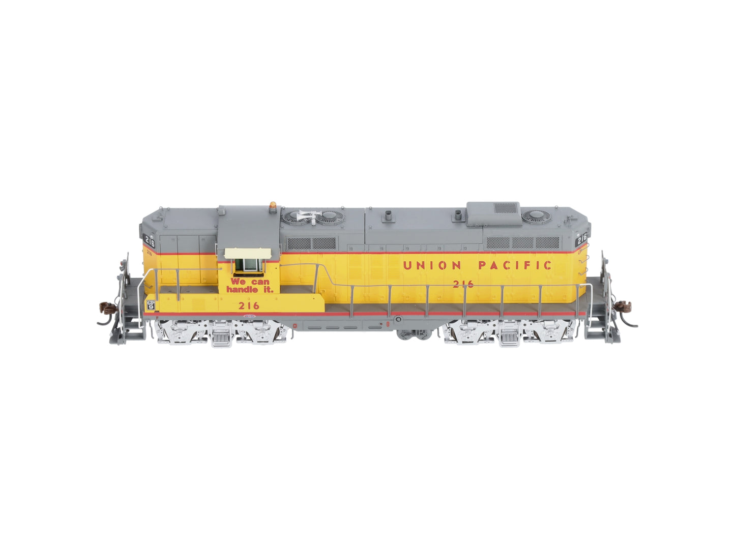 Athearn G64244 HO Union Pacific GP9 Diesel Locomotive with DCC & Sound #216