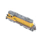 Athearn G64244 HO Union Pacific GP9 Diesel Locomotive with DCC & Sound #216
