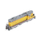 Athearn G64244 HO Union Pacific GP9 Diesel Locomotive with DCC & Sound #216