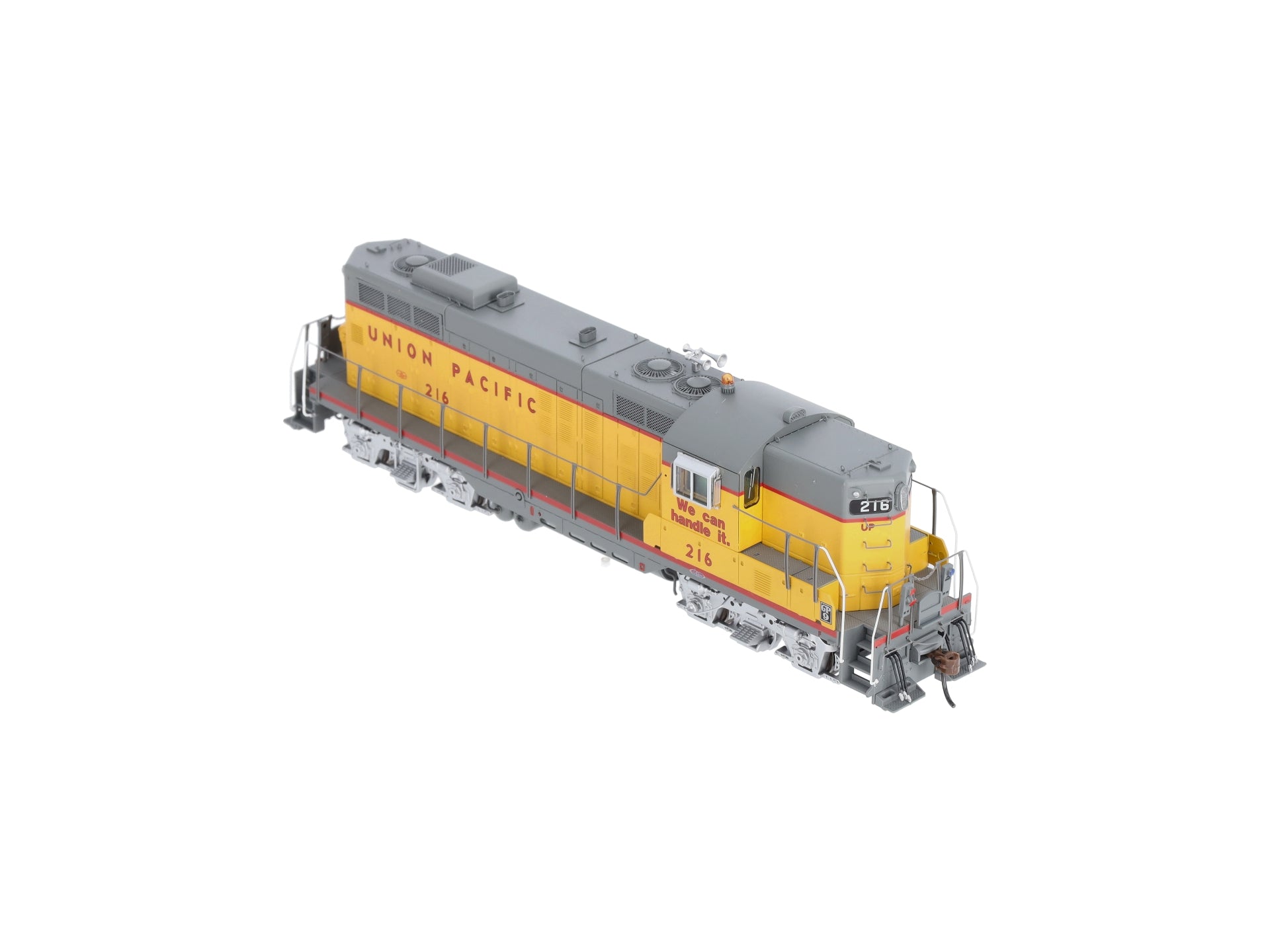 Athearn G64244 HO Union Pacific GP9 Diesel Locomotive with DCC & Sound #216