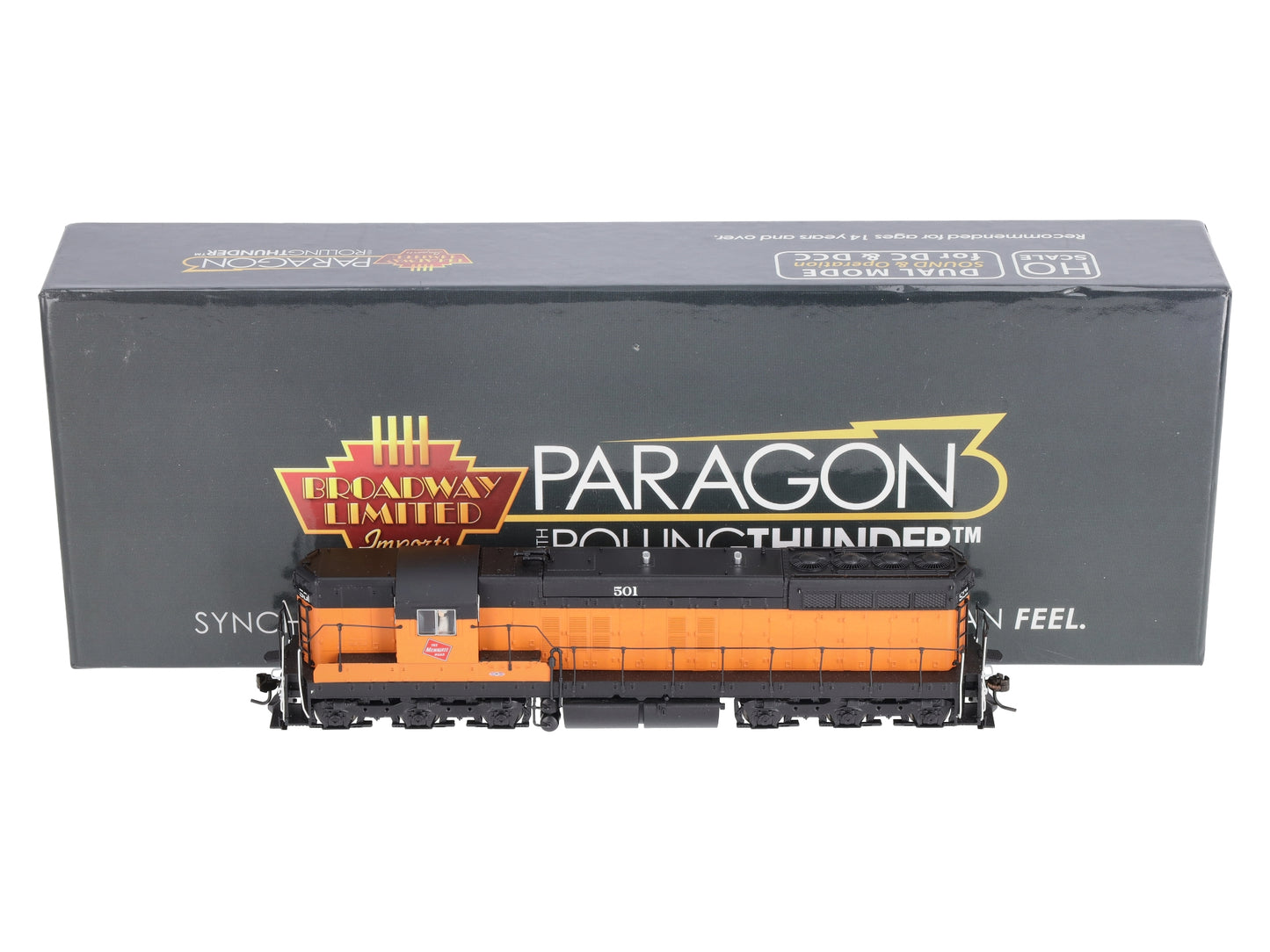Broadway Limited 4234 HO Milwaukee Road EMD SD7 Paragon3™ #501 w/ Sound & DCC