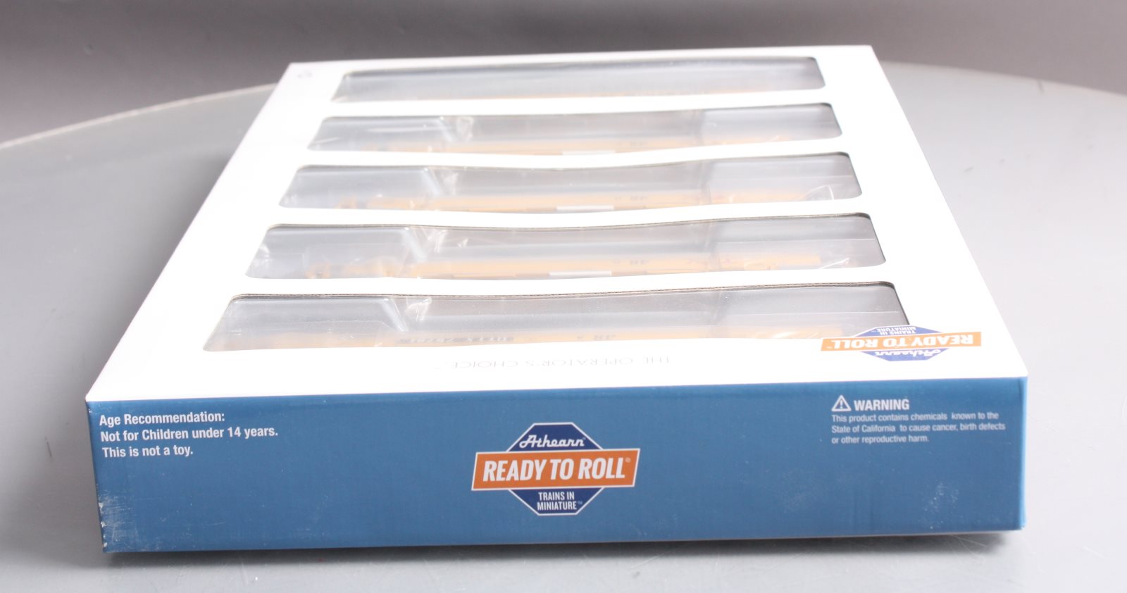 Athearn 15604 HO Scale Trailer Train Maxi III Well Cars #75781 5-Car Set LN/Box
