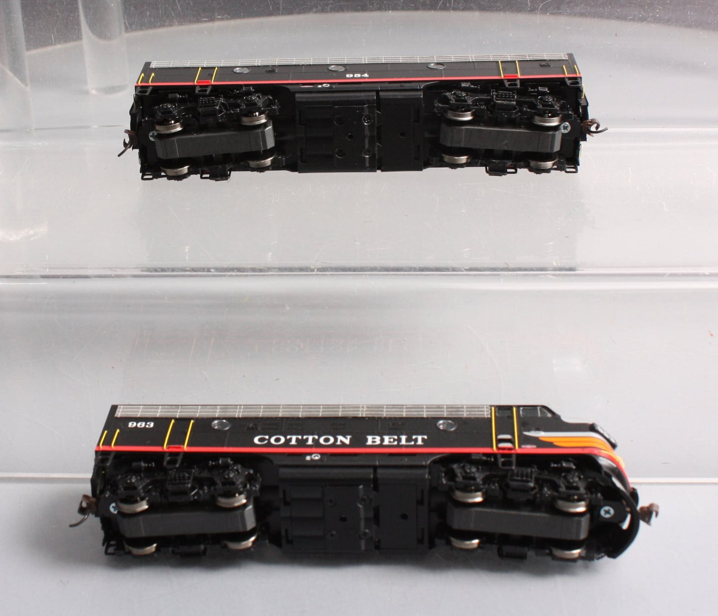 Athearn G1618 HO Scale Cotton Belt F-7A/F-7B Diesel Locomotive Set LN/Box