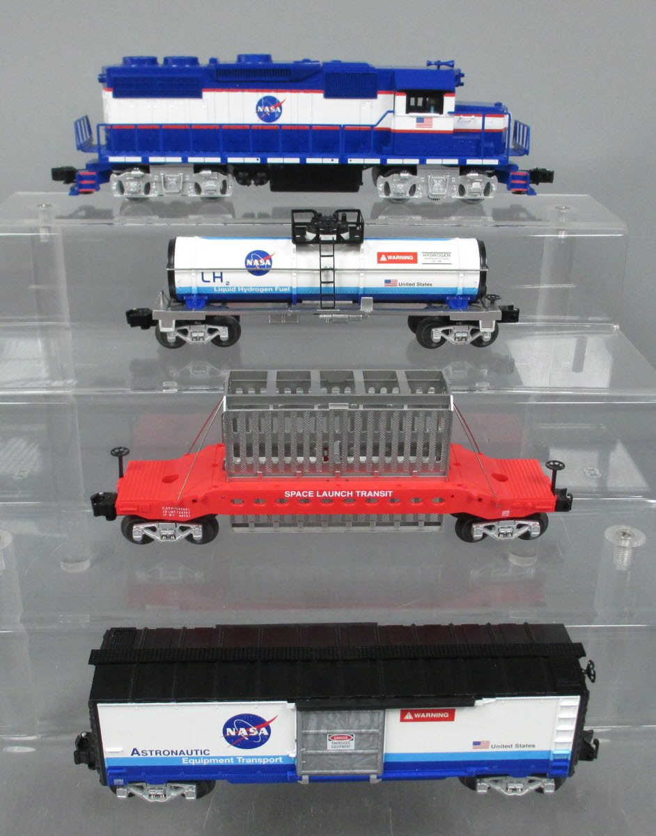 Lionel 2123080 O Space Launch LionChief Diesel Freight Starter Train Set LN