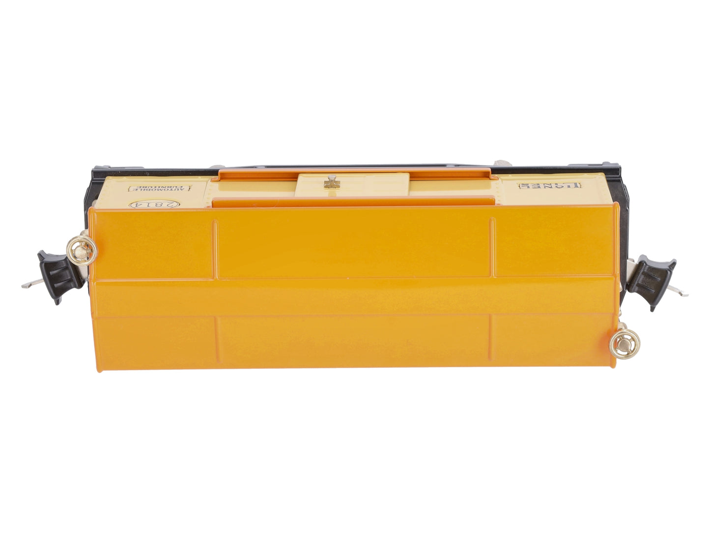 Lionel 11-70002 O Gauge Boxcar #2814 orange/brown LN/Box