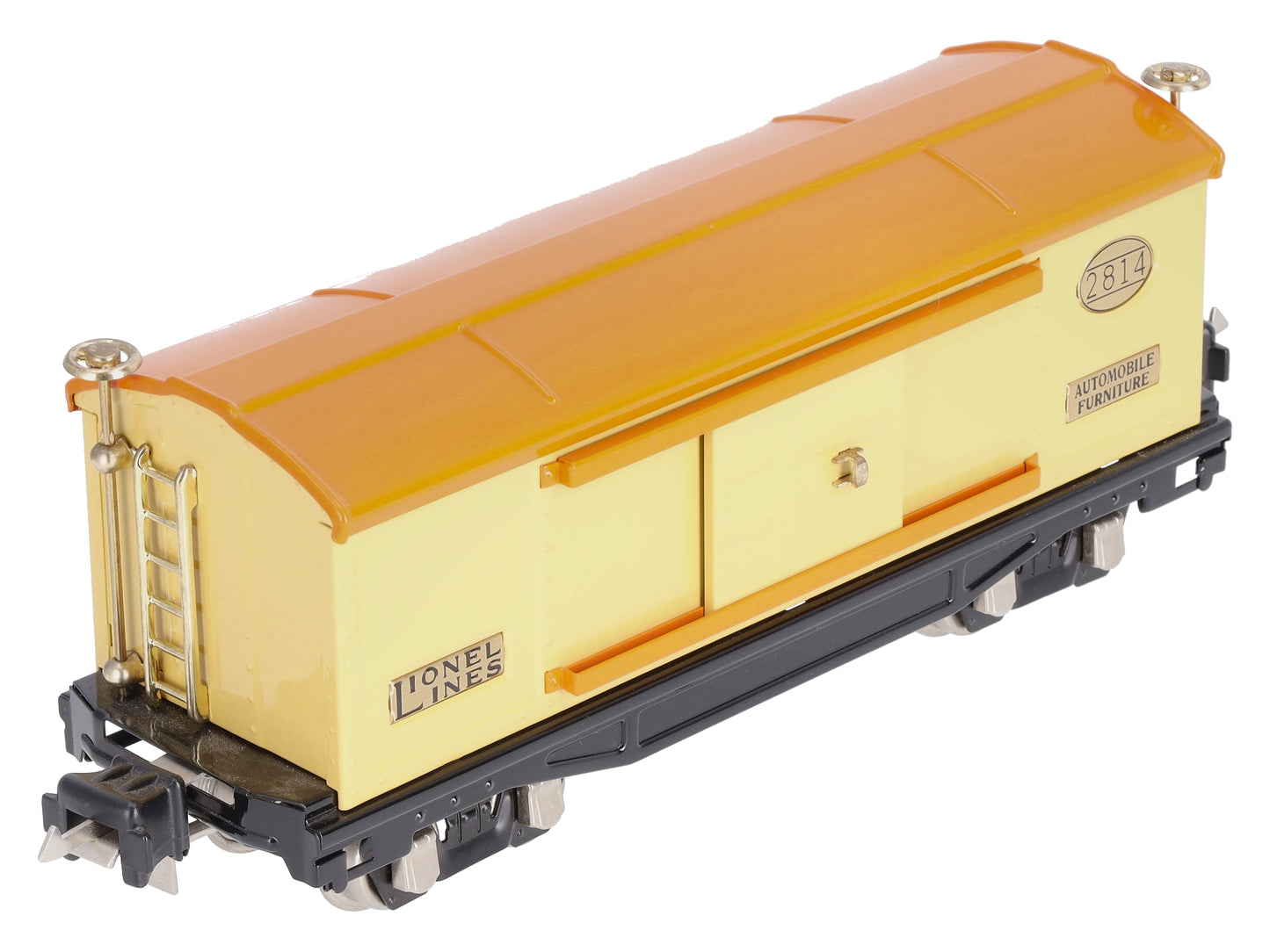 Lionel 11-70002 O Gauge Boxcar #2814 orange/brown LN/Box