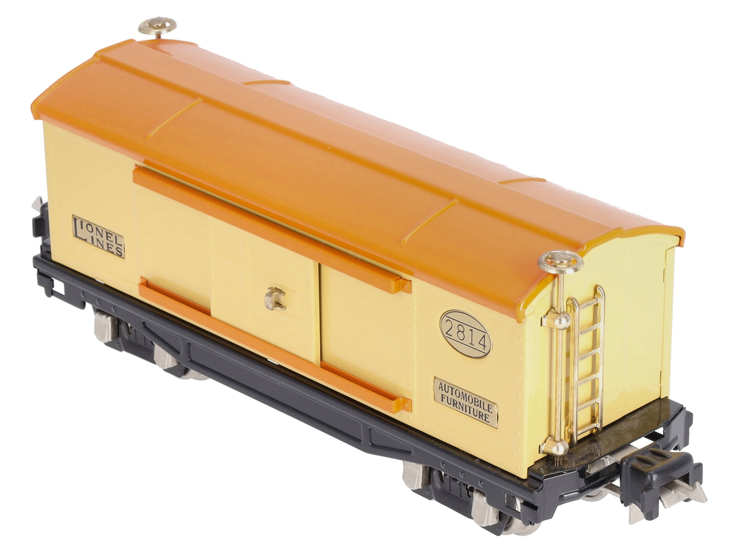 Lionel 11-70002 O Gauge Boxcar #2814 orange/brown LN/Box