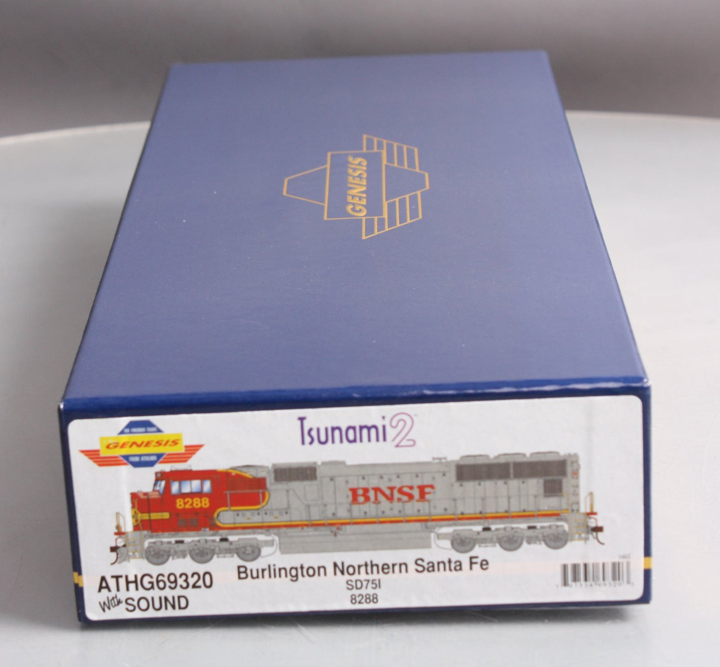 Athearn G69320 HO BNSF SD75I Diesel Locomotive with DCC & Sound #8288