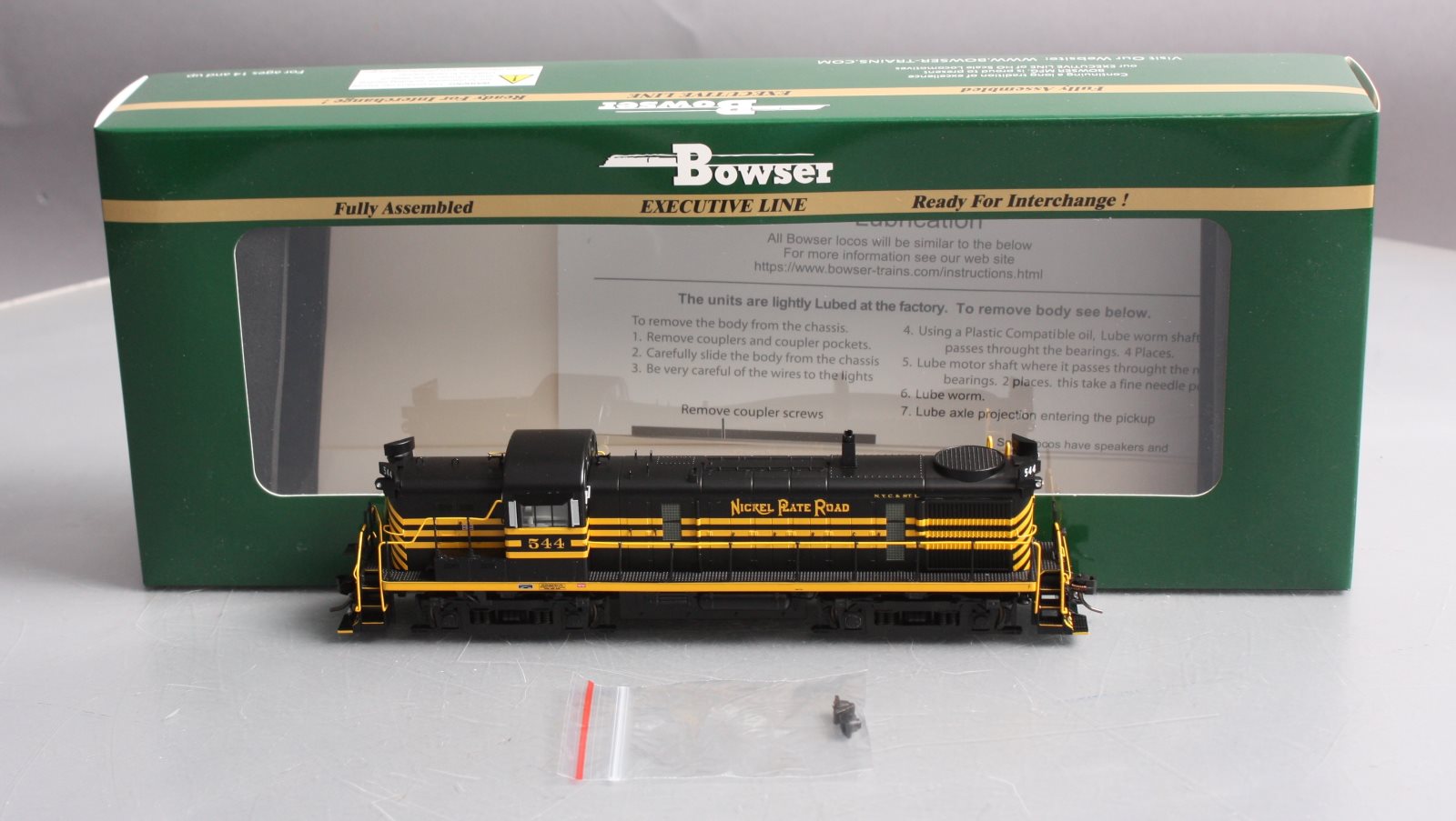 Bowser 24668 HO Nickel Plate Road Alco RS-3 Phase 3 Diesel Locomotive #544