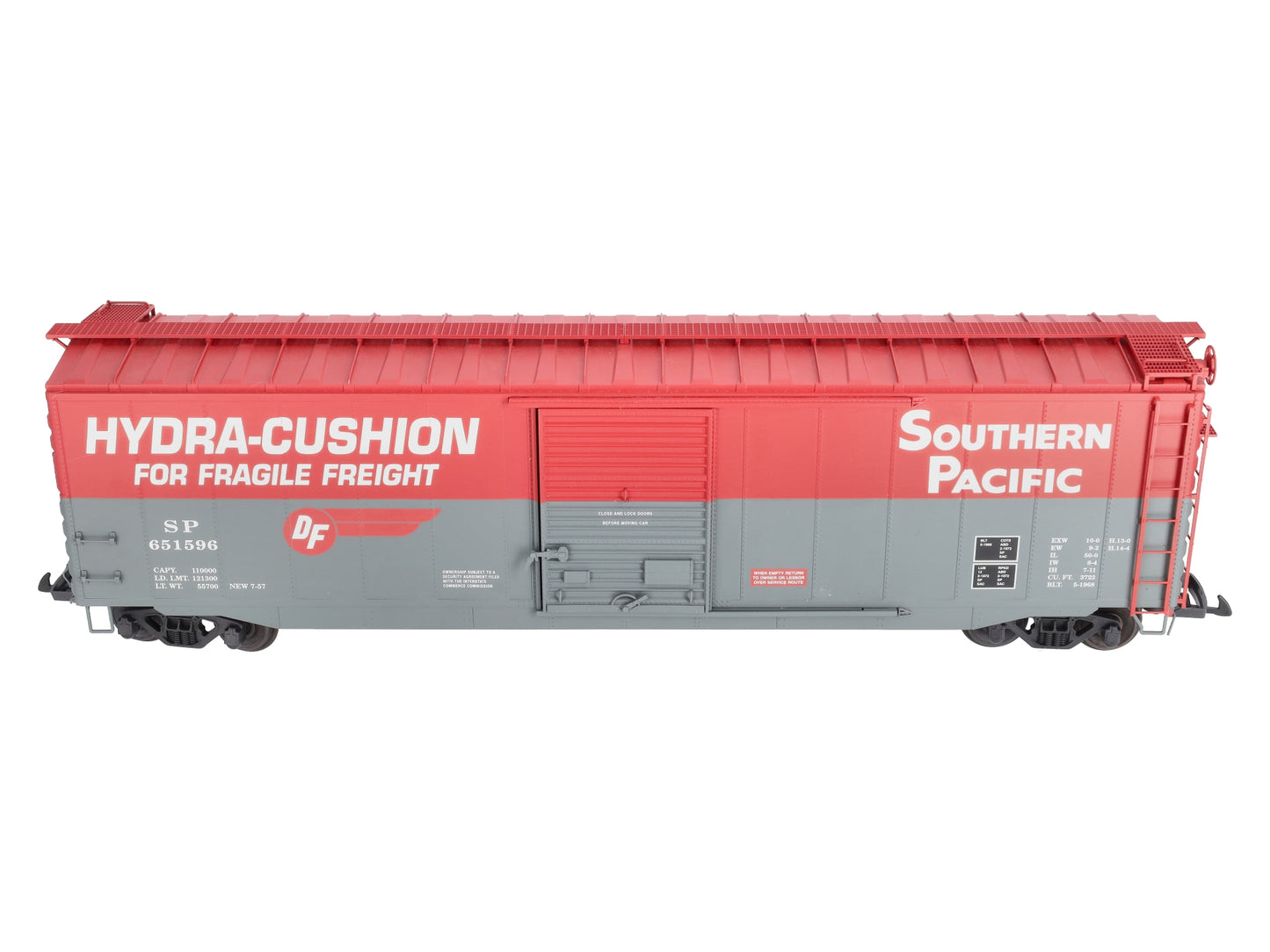 USA Trains R19302A G Southern Pacific 50 Ft. Box Car with Steel Door #651597
