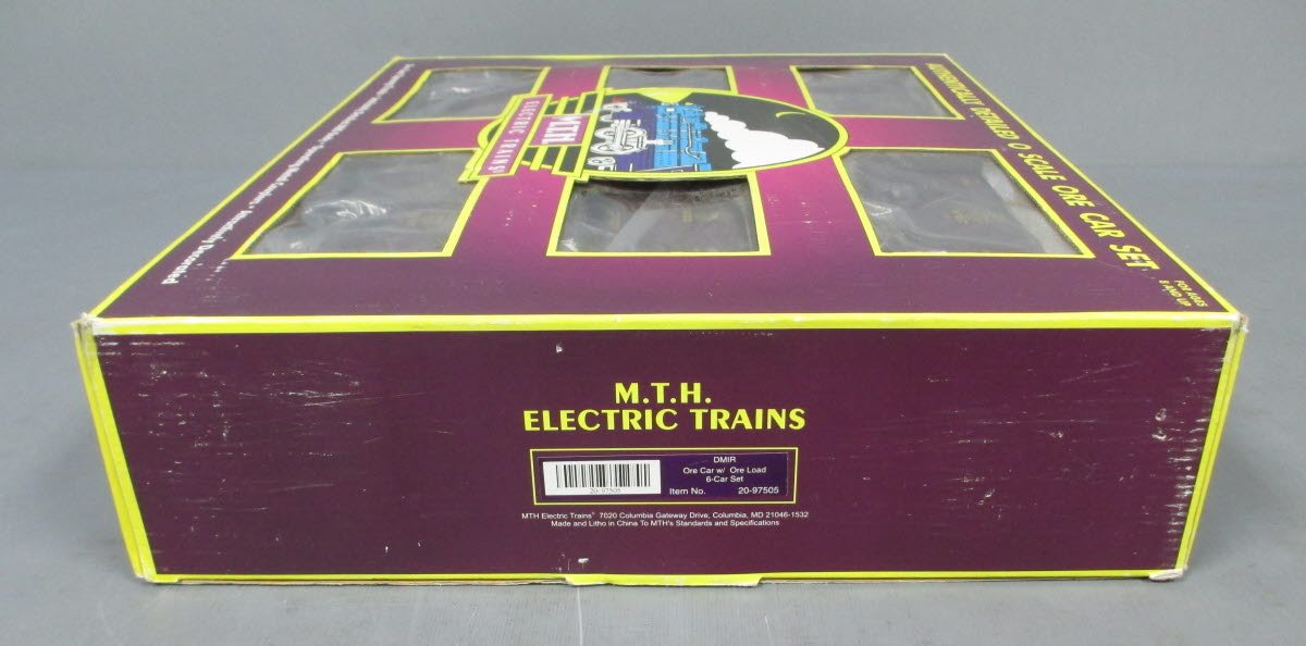 MTH 20-97505 O Duluth, Missabe & Iron Range Premier Ore Car Set (Set of 6) LN/Box