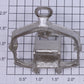 Lionel 224E-18 Light Casting 2-Wheel Rear Truck Frame Only