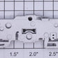 Lionel 6502347160 Silver Right Hand Truck Side Frame Only