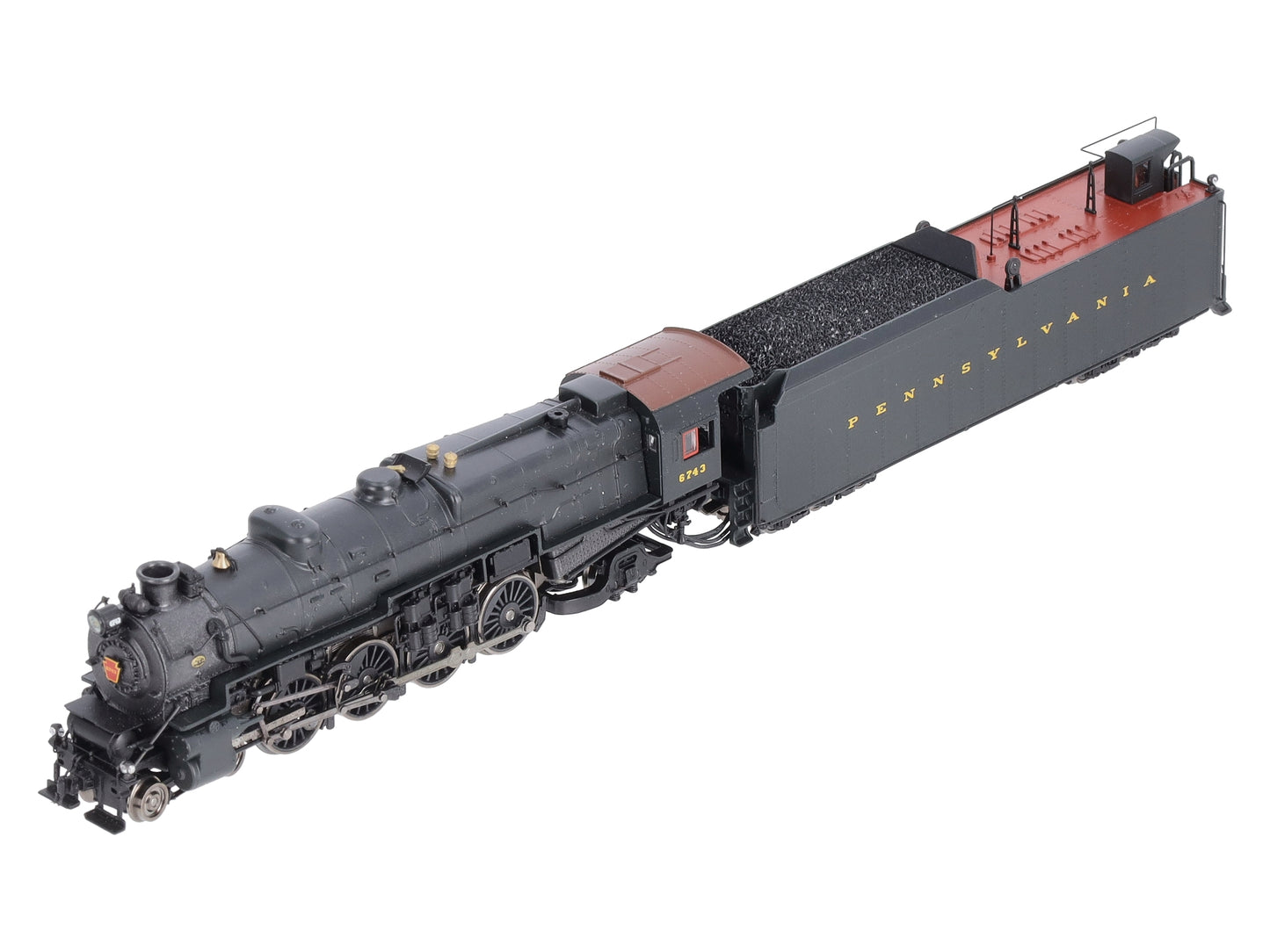Broadway Limited 3072 N PRR Class M1a 4-8-2 Steam Loco & Tender #6743 w/DCC
