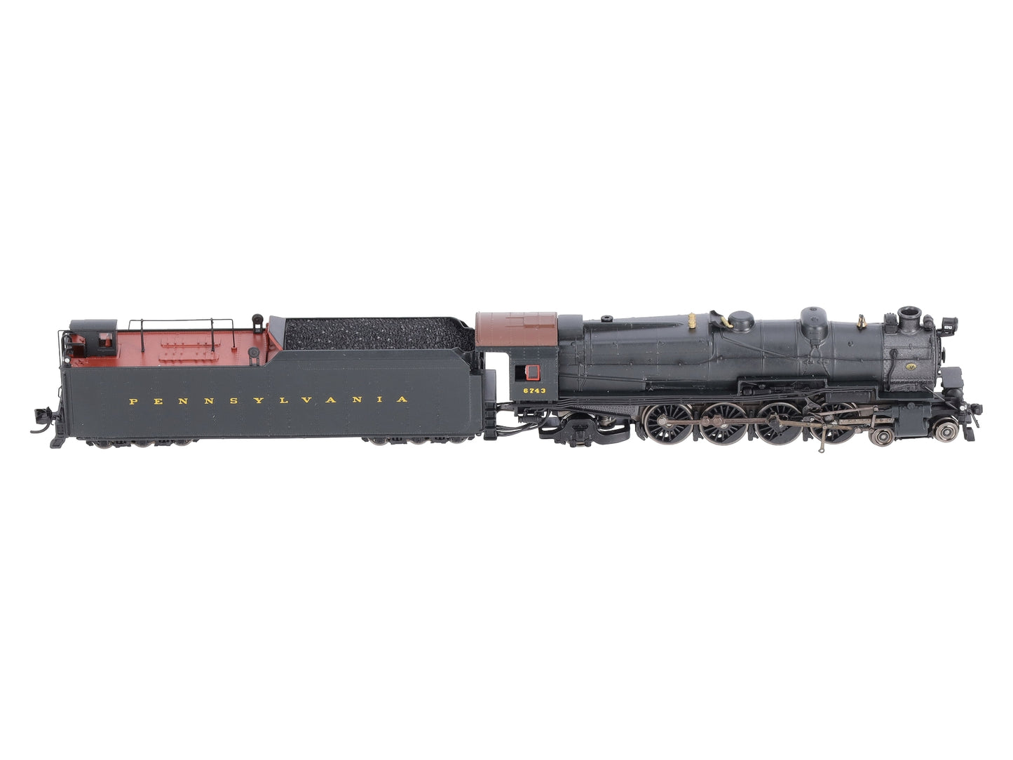 Broadway Limited 3072 N PRR Class M1a 4-8-2 Steam Loco & Tender #6743 w/DCC
