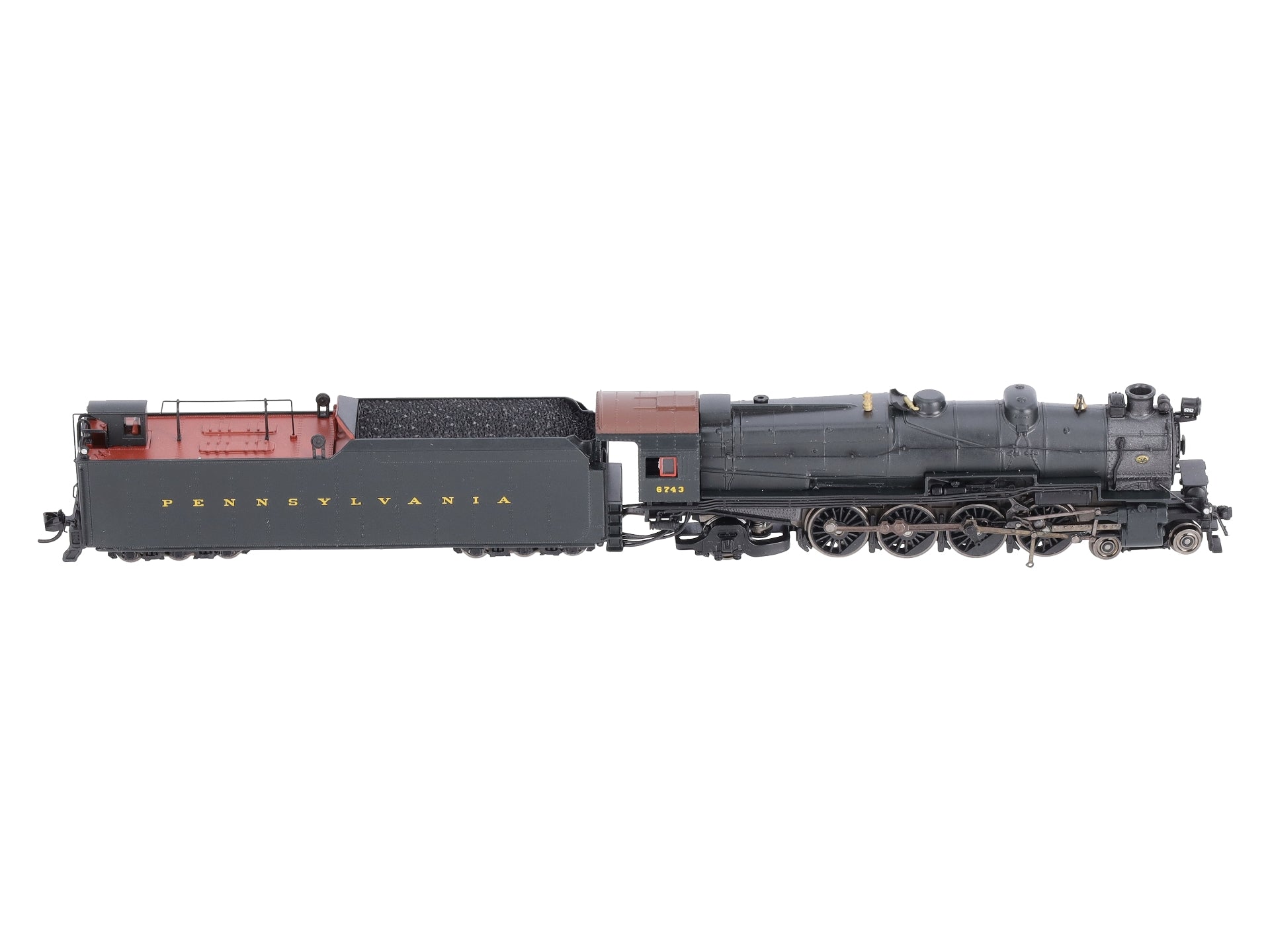 Broadway Limited 3072 N PRR Class M1a 4-8-2 Steam Loco & Tender #6743 w/DCC