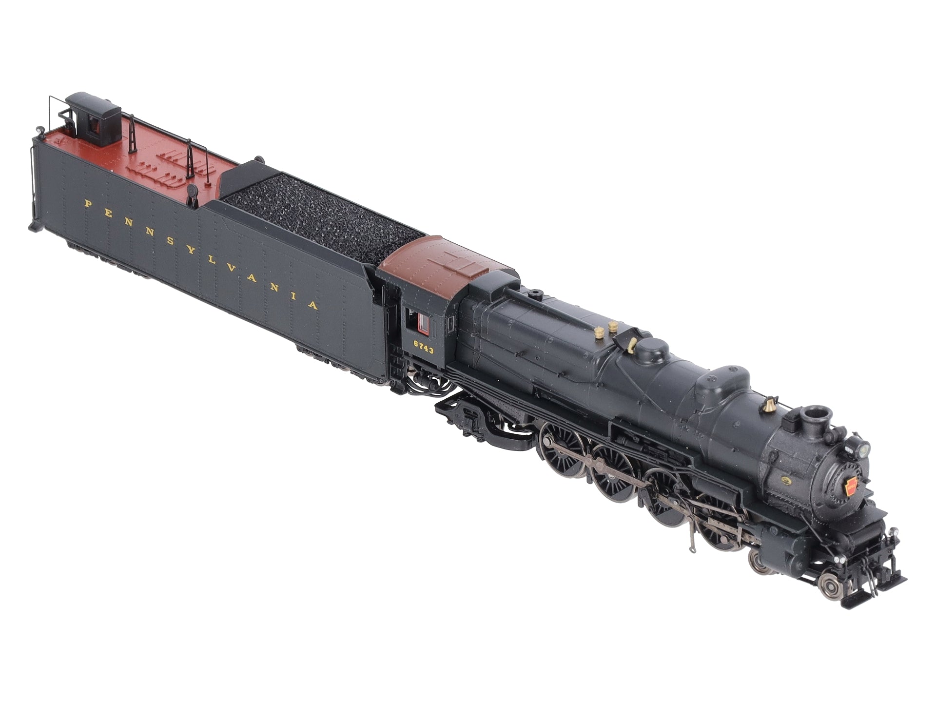 Broadway Limited 3072 N PRR Class M1a 4-8-2 Steam Loco & Tender #6743 w/DCC