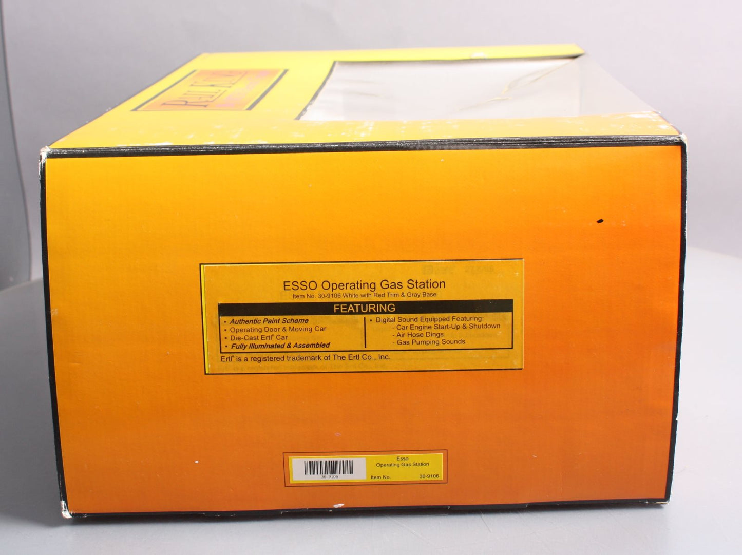 MTH 30-9106 O Gauge Esso Operating Gas Station LN/Box