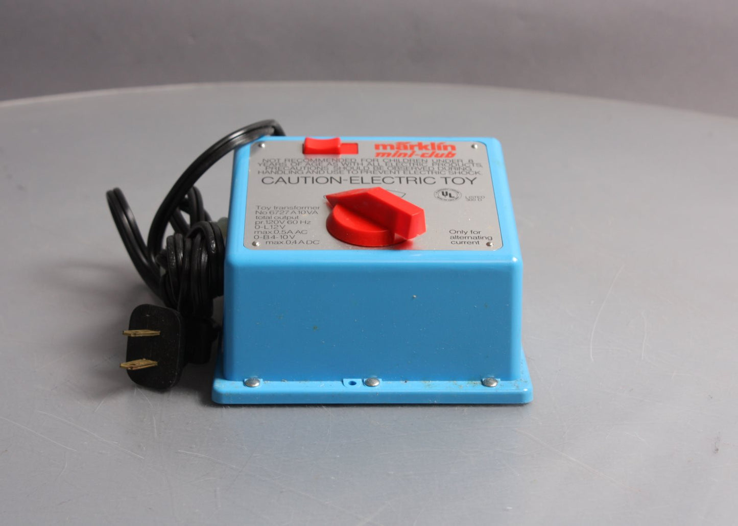 Marklin 6727A Z 120 Volt Transformer LN/Box