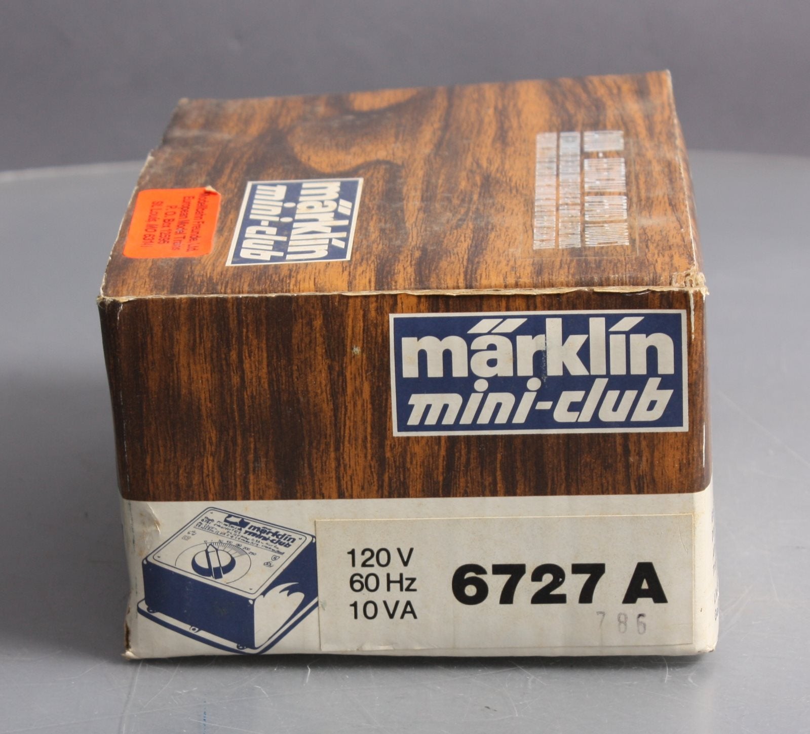 Marklin 6727A Z 120 Volt Transformer LN/Box