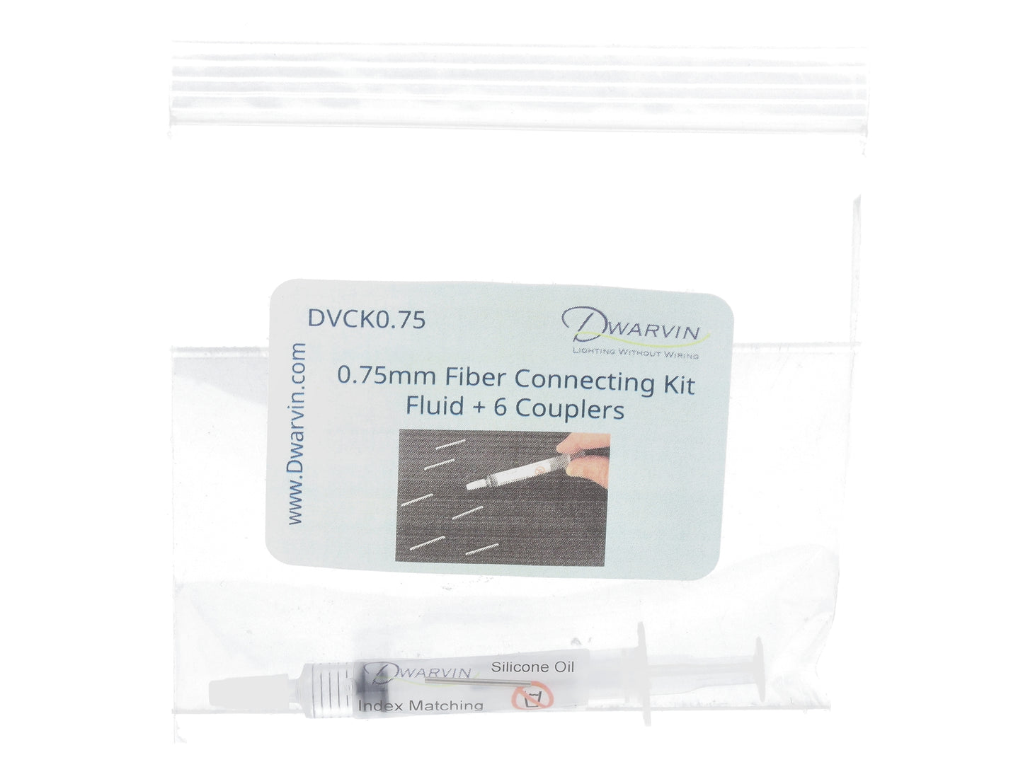 Dwarvin DVCK0.75 Fiber Connecting Kit for 0.75mm Fiber