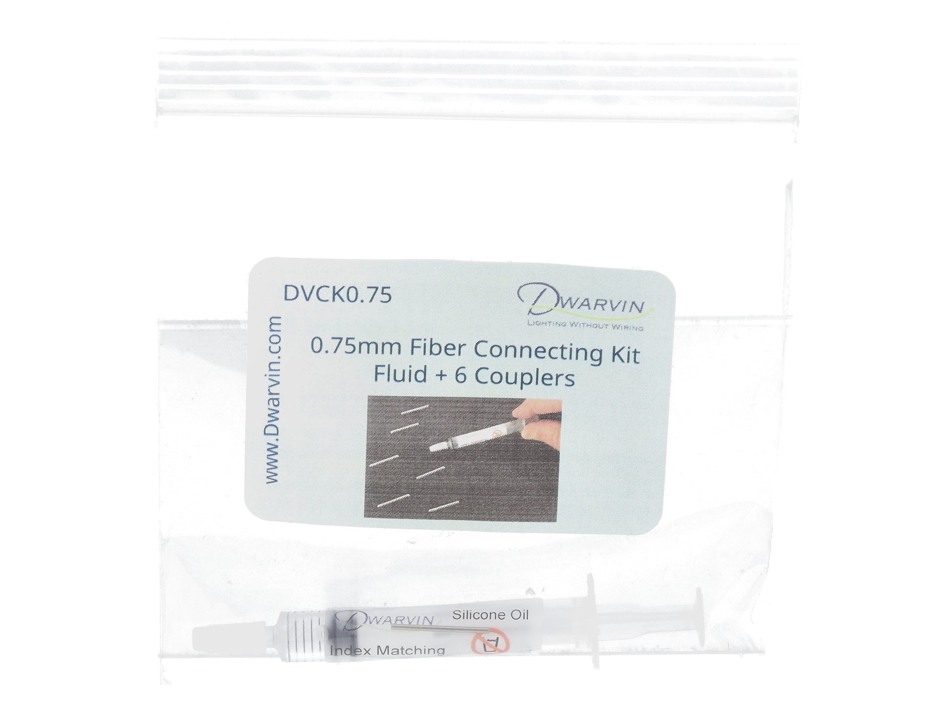 Dwarvin DVCK0.75 Fiber Connecting Kit for 0.75mm Fiber