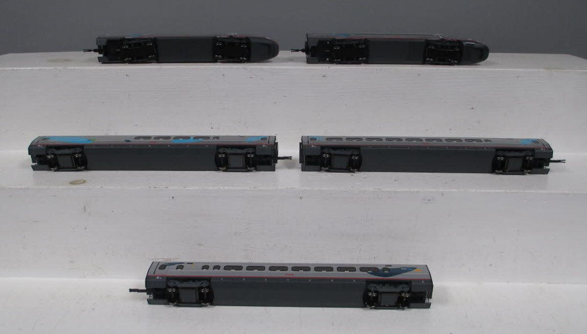 Bachmann 01202 HO Amtrak "Acela" Express High-Speed Electric Train Set LN/Box