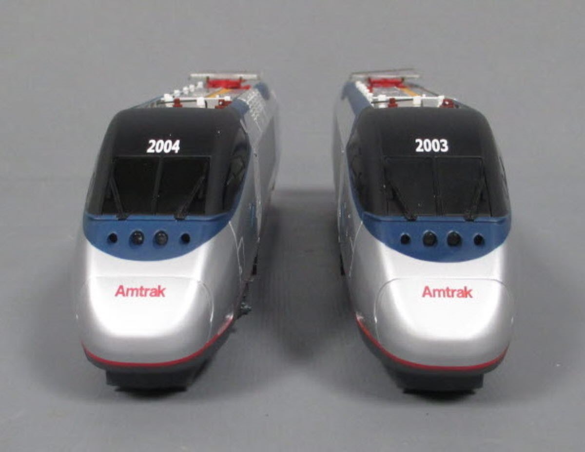 Bachmann 01202 HO Amtrak "Acela" Express High-Speed Electric Train Set LN/Box