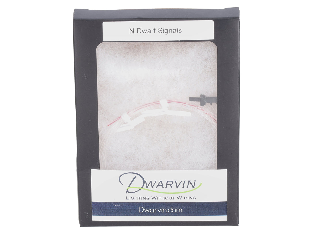 Dwarvin DVFLBS201 N Fiber-Lit Black Dwarf Signal (Single)