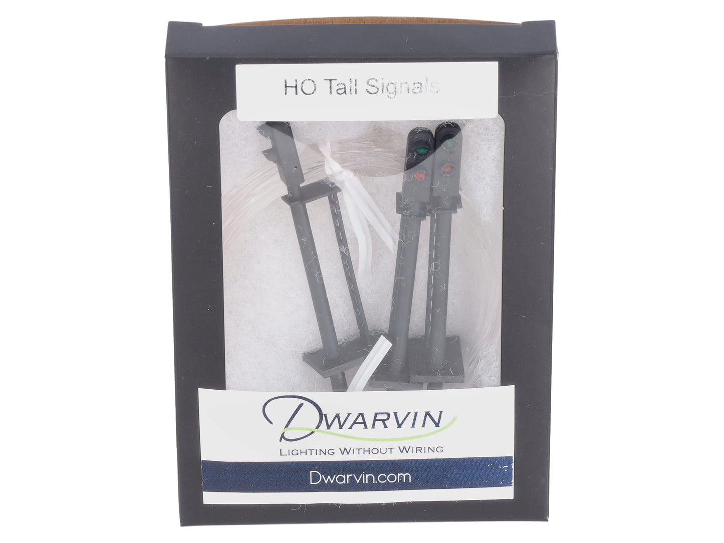 Dwarvin DVFLBS102-3 HO Fiber-Lit 2 Color Tall Block Signal (Pack of 3)