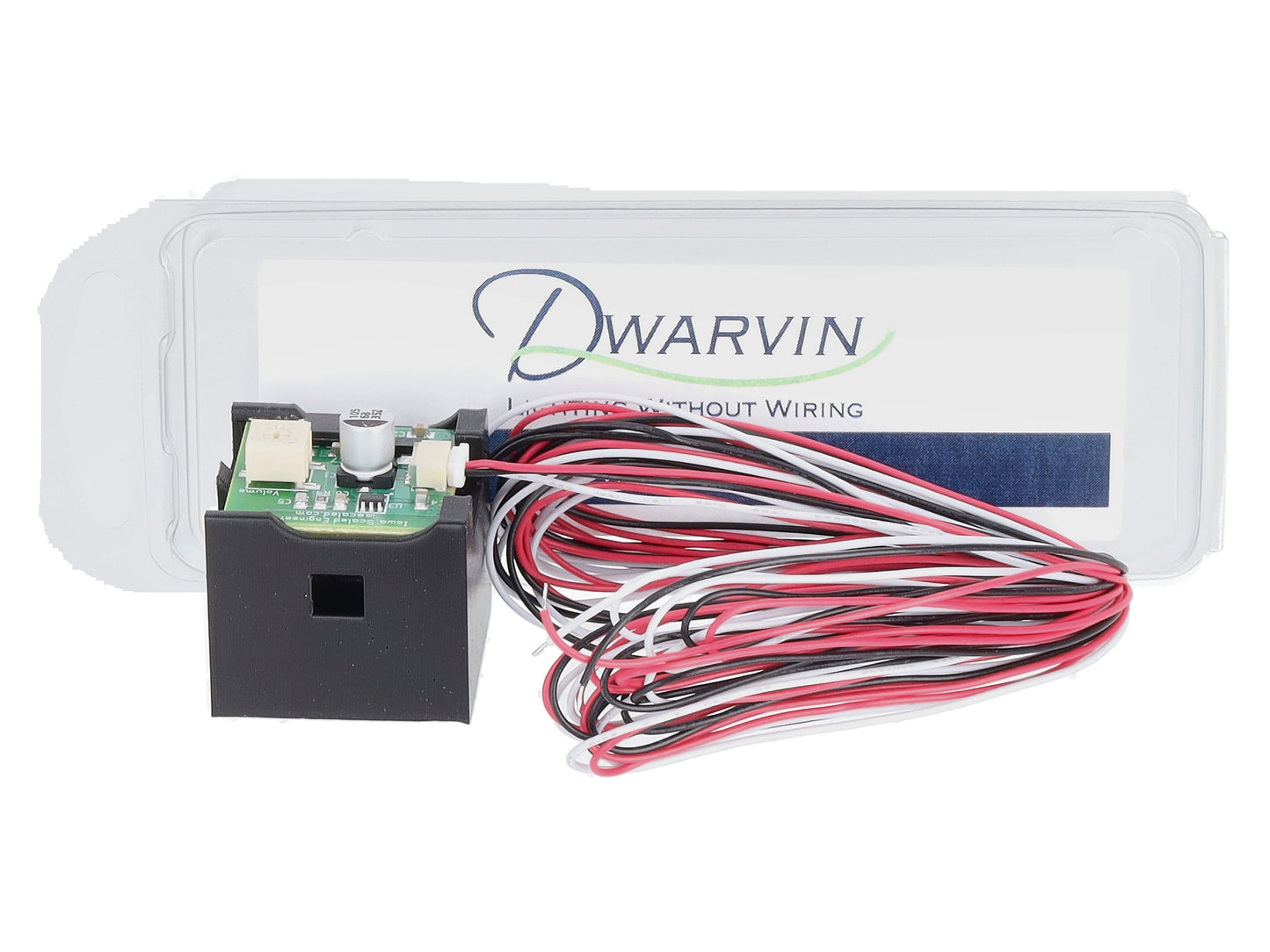 Dwarvin DVFLRRXBELL Crossing Bell Sound Module For Fiber Lighting Systems
