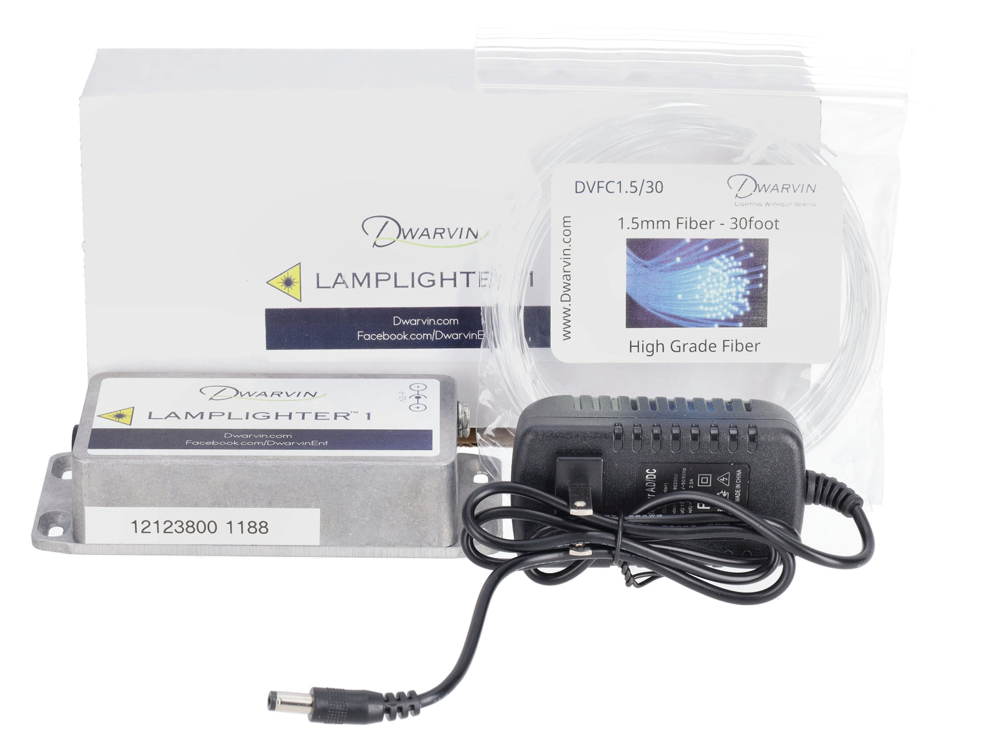 Dwarvin DVSK102 Lamplighter 1 Starter Kit with 1.5mm Fiber