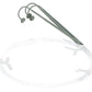 Dwarvin DVSL101 HO/On3/On30/S Swan / Goose Neck Lamps Fiber-Lit (Pack of 3)