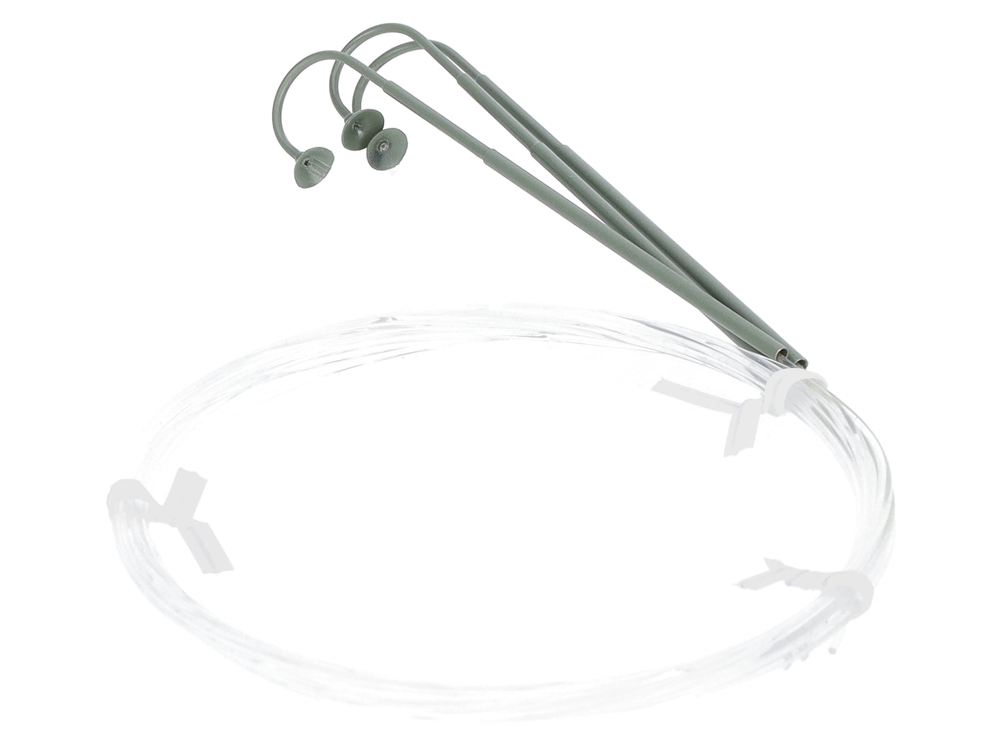 Dwarvin DVSL101 HO/On3/On30/S Swan / Goose Neck Lamps Fiber-Lit (Pack of 3)