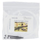 Dwarvin DVSL102BL HO Black Fiber-Lit Carriage Lamps (Pack of 3)