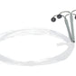 Dwarvin DVSL108 HO/On3/On30/S Fiber-Lit Double Swan/Goose Neck Lamps (Pack of 2)
