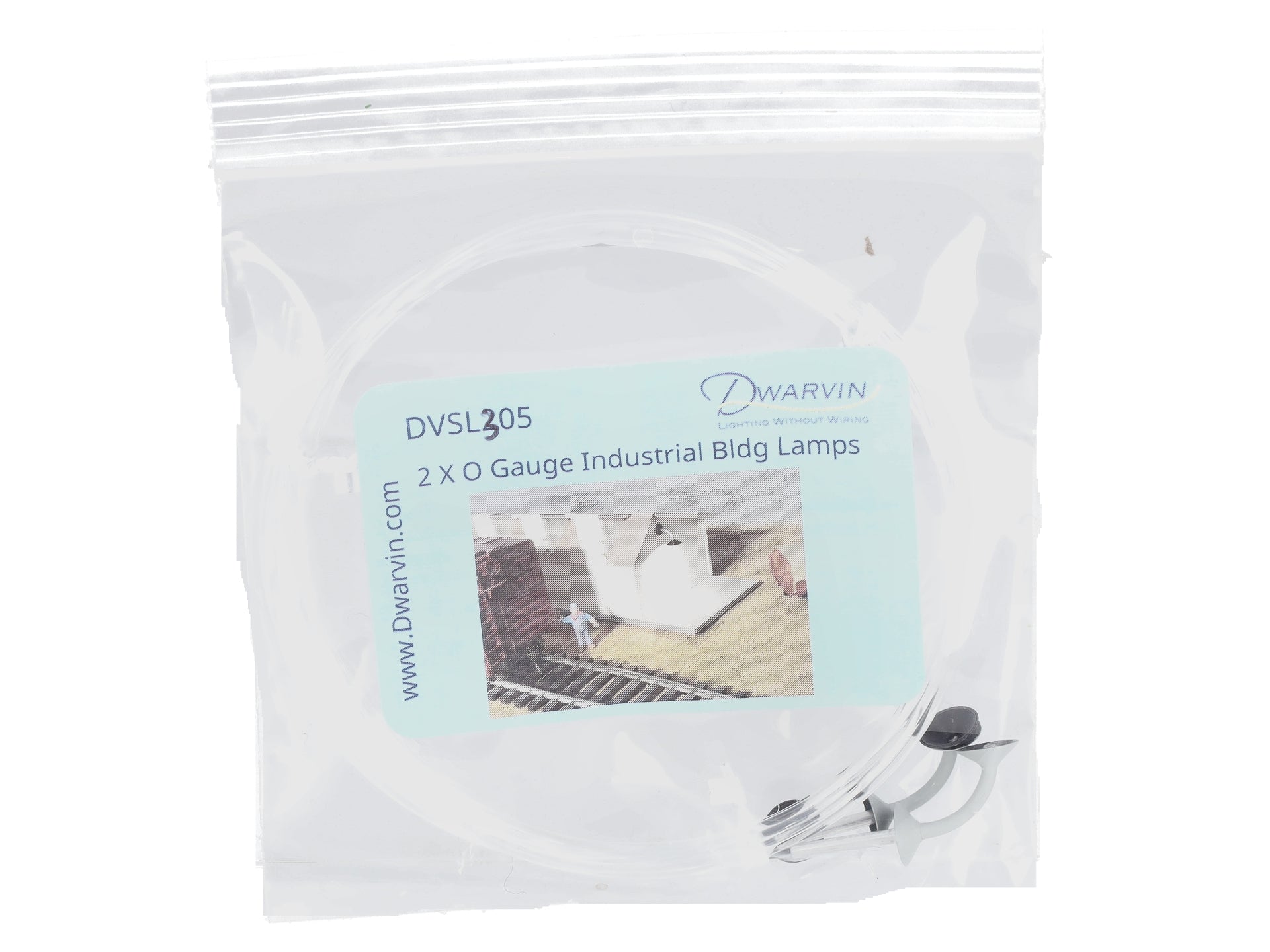 Dwarvin DVSL305 O Fiber-Lit Industrial Building Lamps (Pack of 2)