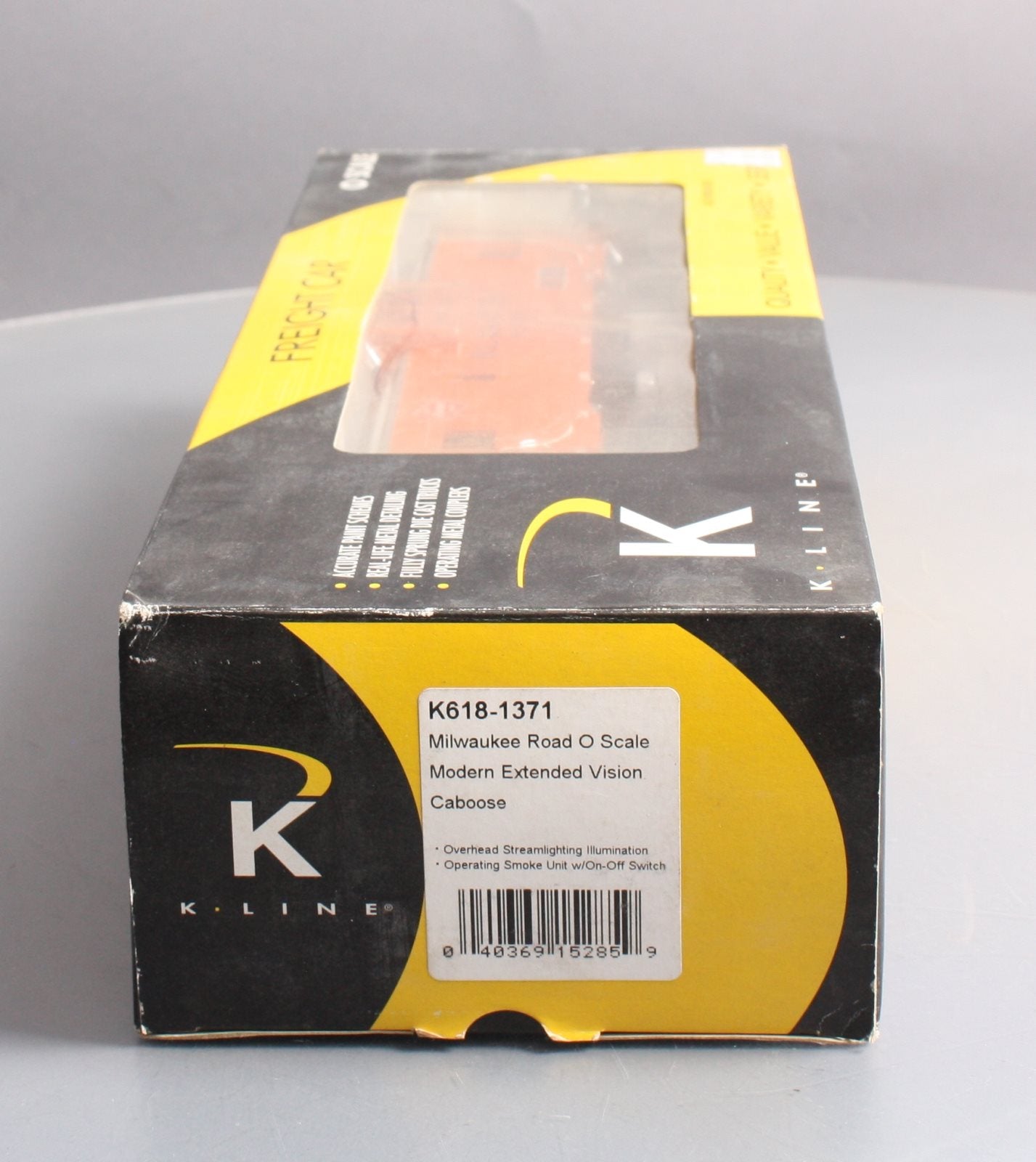 K-Line K618-1371 O Milwaukee Road Modern Illuminated Caboose NIB