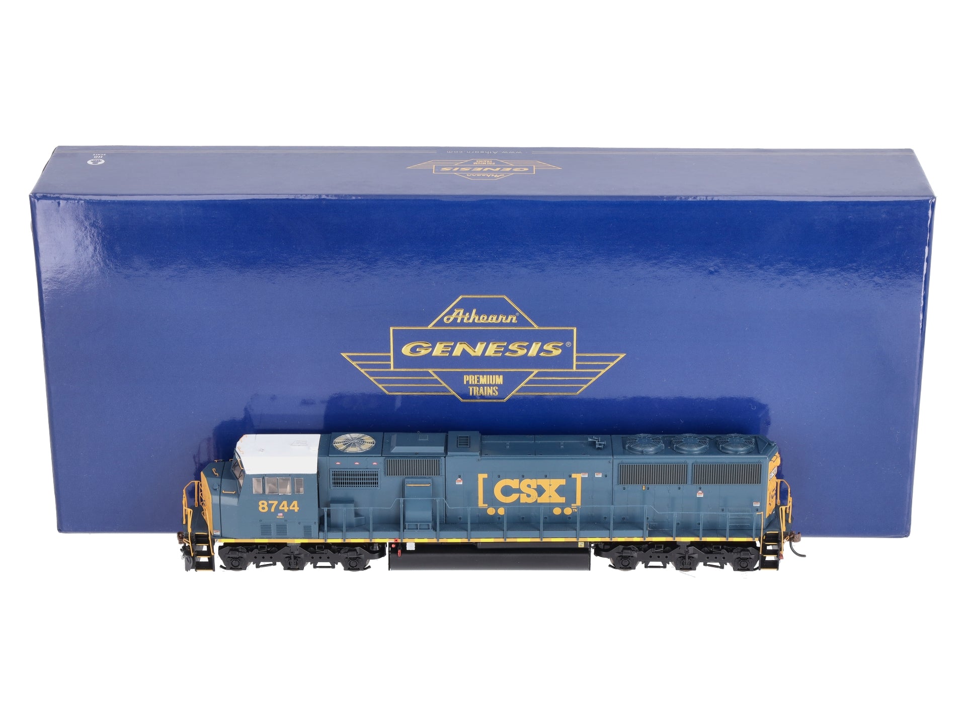Athearn G67430 HO CSX SD60I Diesel Locomotive with DCC & Sound #8744