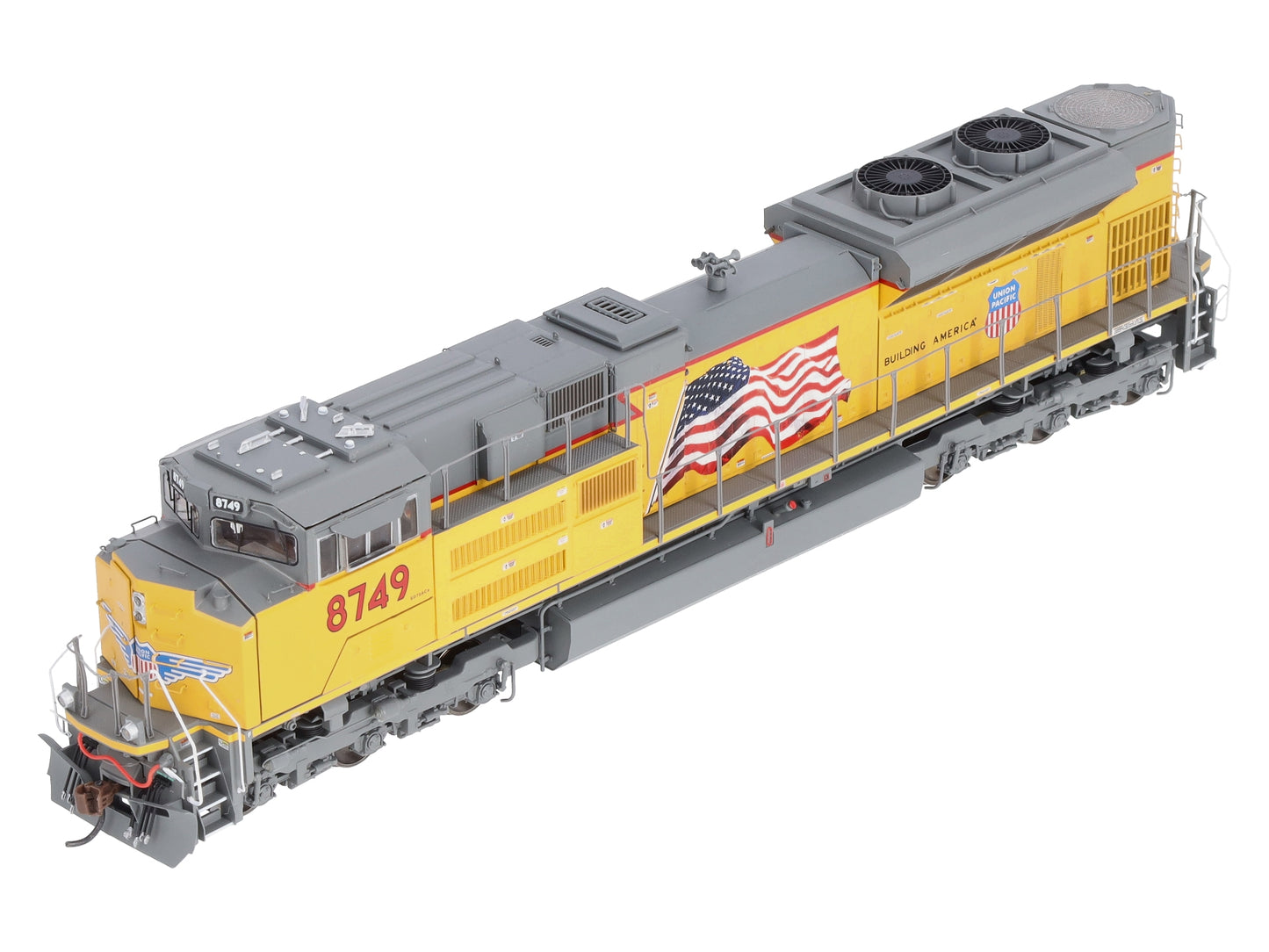 Athearn G68897 HO Union Pacific SD70ACe Diesel Locomotive with DCC & Sound #8749