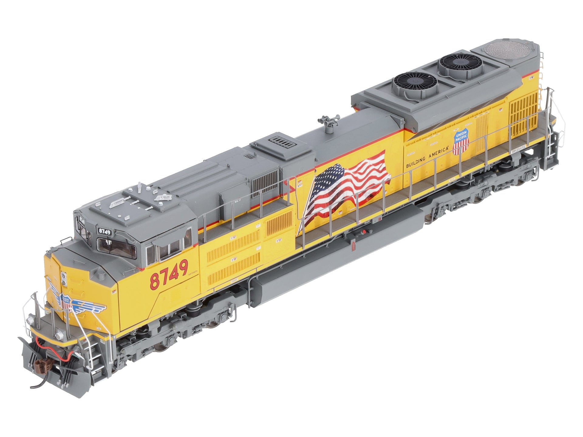 Athearn G68897 HO Union Pacific SD70ACe Diesel Locomotive with DCC & Sound #8749