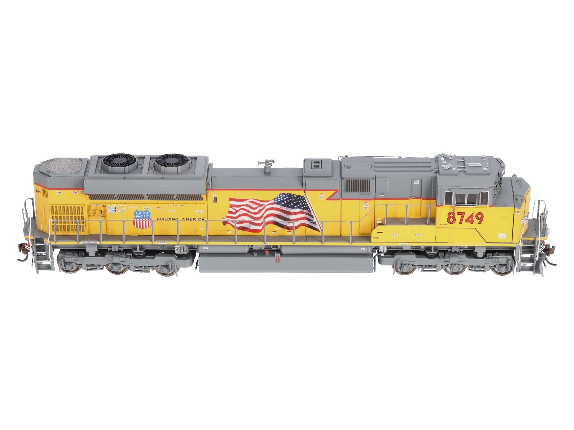 Athearn G68897 HO Union Pacific SD70ACe Diesel Locomotive with DCC & Sound #8749
